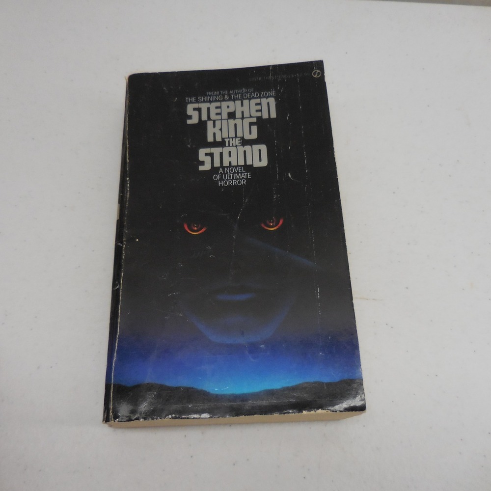 Stephen King The Stand Vintage Paperback 1980 First Signet Printing Horror Novel